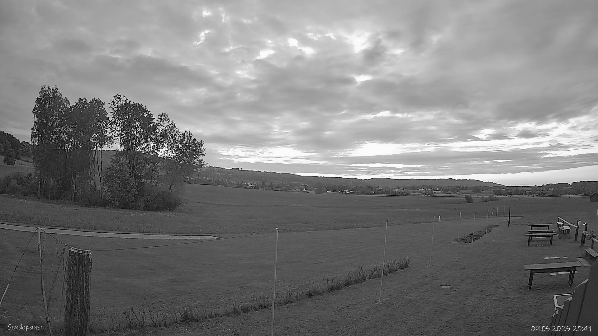Blick Richtung Nordwesten auf die Startbahn